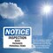 Signmission Inspection Bags Packages Personal Items, 10 in W x Rectangle, Vinyl Decal OS-2PACK-NS-D-710-L-15833 - alternate 4